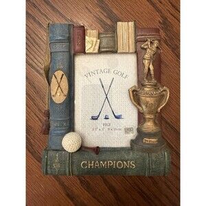 1999 FIGI Graphics Inc. Vintage Golf Champions 1st Place Photo Frame 5" X 3.5"